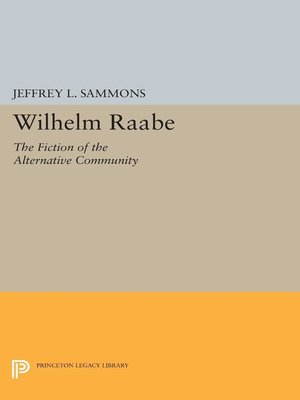 cover image of Wilhelm Raabe